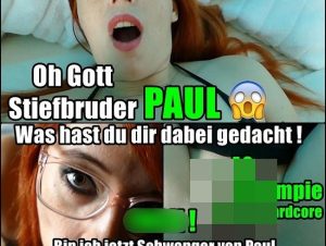 Marie Skyler Porno Video: fu*k was hat sich Stiefbruder Paul dabei gedacht ?!