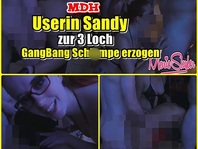 Marie Skyler Porno Video: Mdh Userin zur 3 Loch Gangba*g Schlampe erzogen