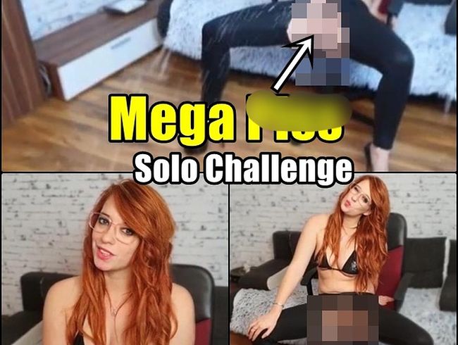 Marie Skyler Porno Video: Mega Solo pi** Challenge