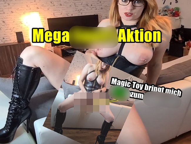 Marie Skyler Porno Video: Mega Squirt.. Magic Toy 2.0 bringt mich  zum Abspri**en!