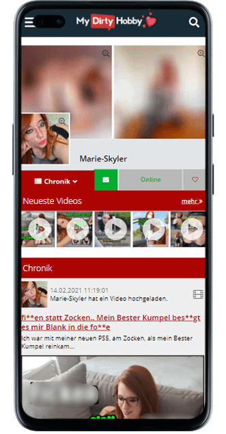 Marie Skyler bei MyDirtyHobby